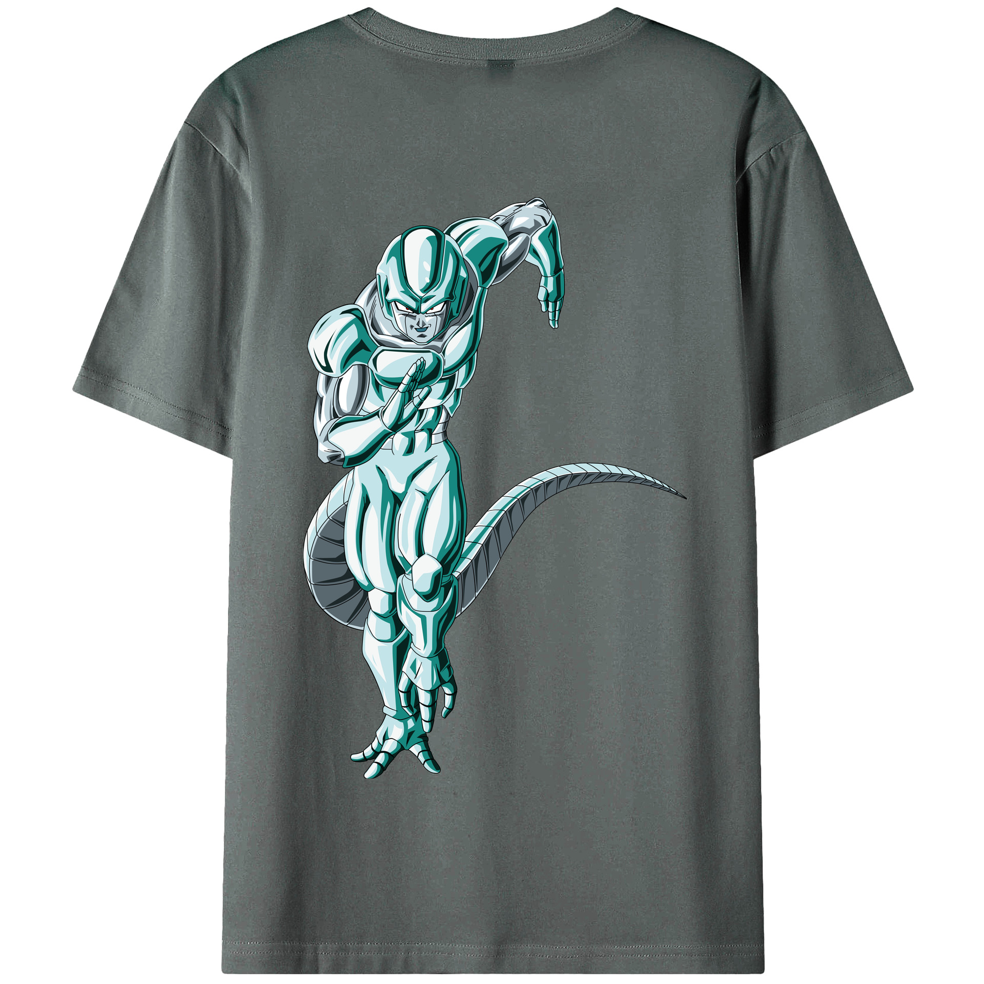 （画像用） ドラゴンボール フリーザ DRAGON BALL Frieza 綿100％半袖Tシャツ（背面プリント）